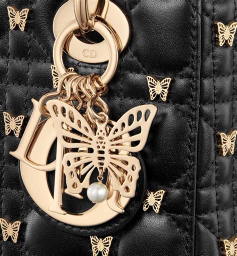 lady dior bag butterfly